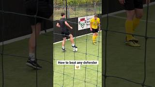 How to get past any defender 🤣😭 #streetpanna #3v3 #goal #shorts