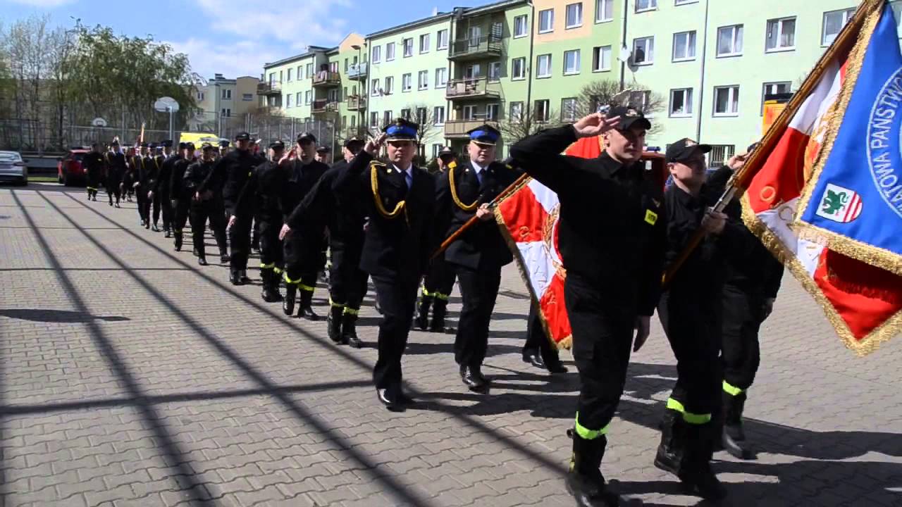 21.04.2016 Szkolenie pocztów sztandarowych PSP woj. mazowieckiego