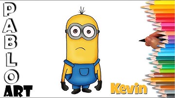 How to draw Kevin from Minions | Learn to Draw  step by step