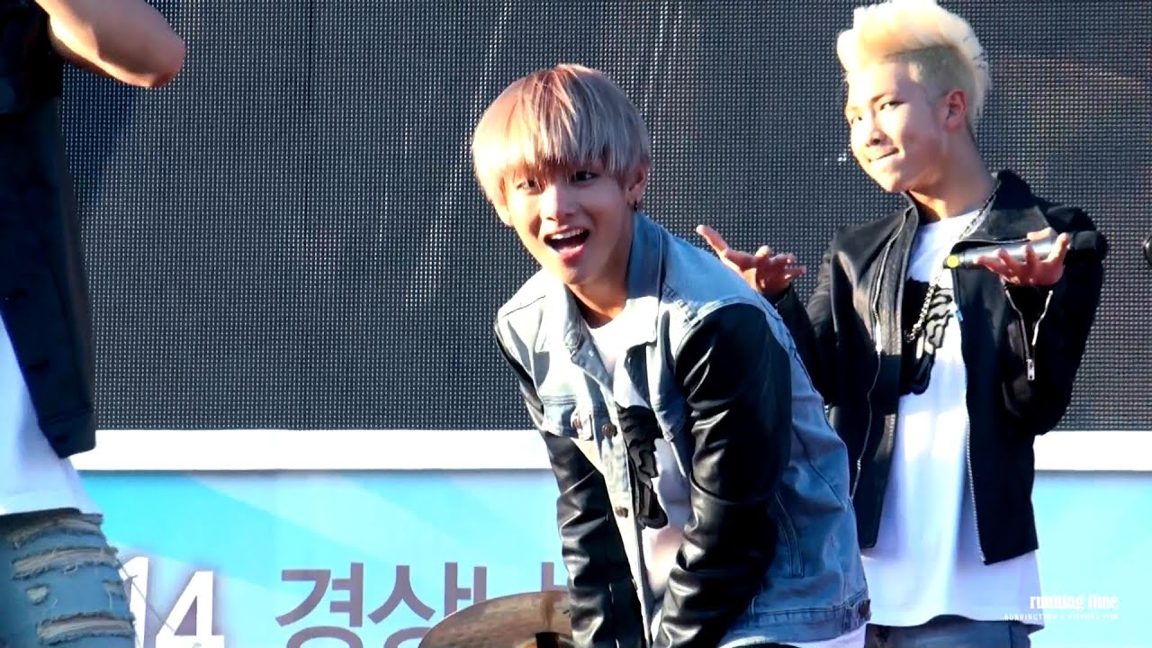 141025 함안 청소년 한마음 축제 방탄소년단 - 호르몬전쟁 뷔(태형)