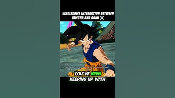 Wholesome Interaction Between Yamcha And Goku 🤯 #crashout #yamcha #sparkingzero #dragonballz #dbz