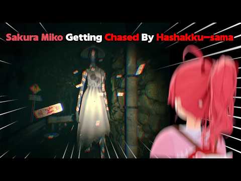 Sakura Miko Desperately Tries To Run Away! [Horror Game]