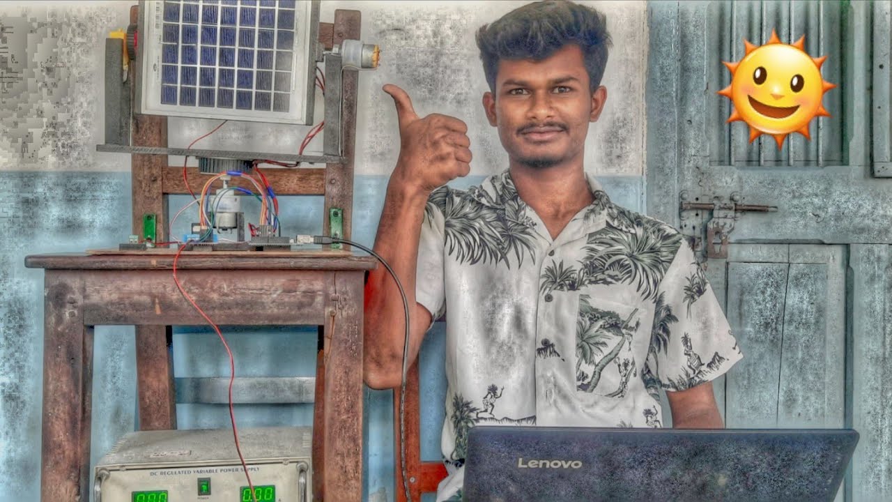 Dual Axis Solar Tracking System | Kutty Scientist 