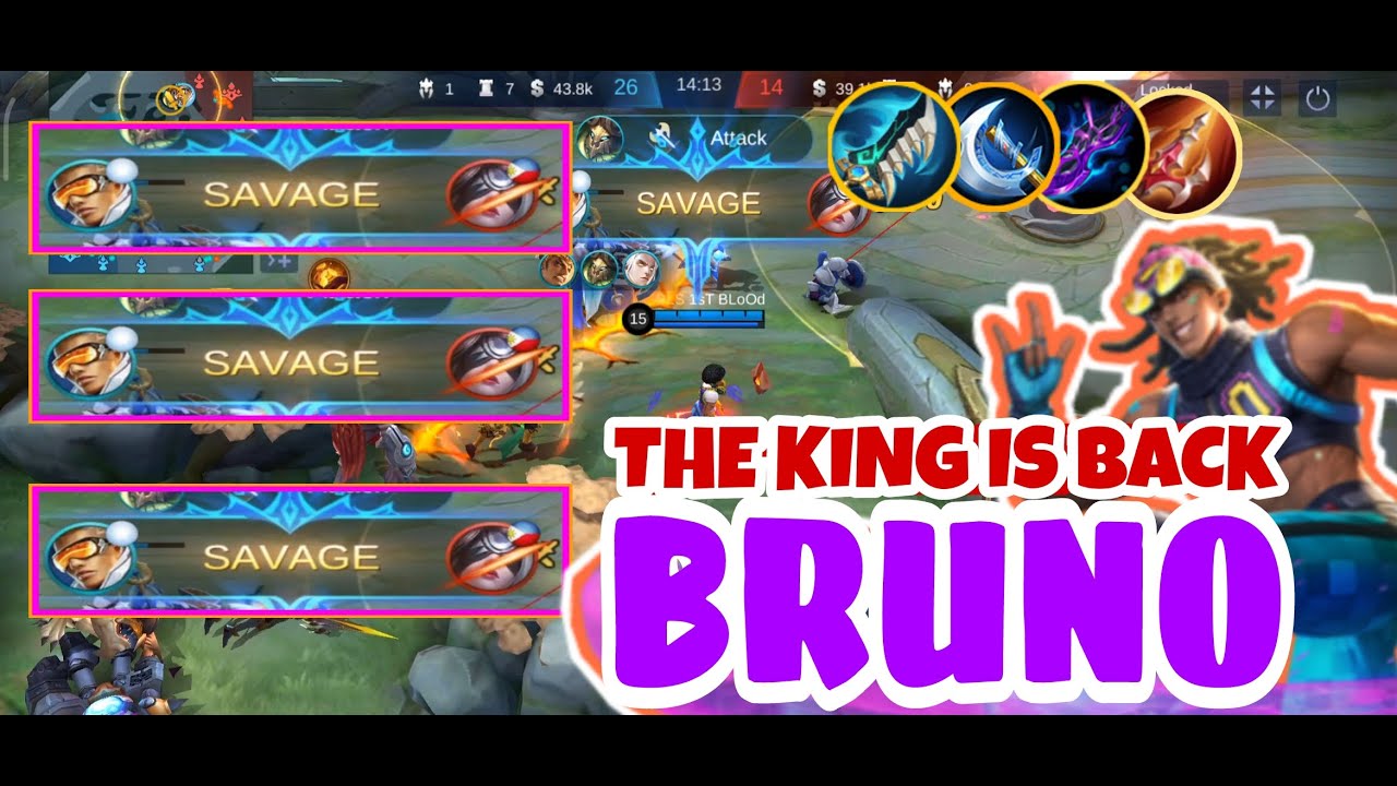 THE KING IS BACK /// SAVAGE BRUNO // UNANG SAVAGE SA TOURNAMENT 