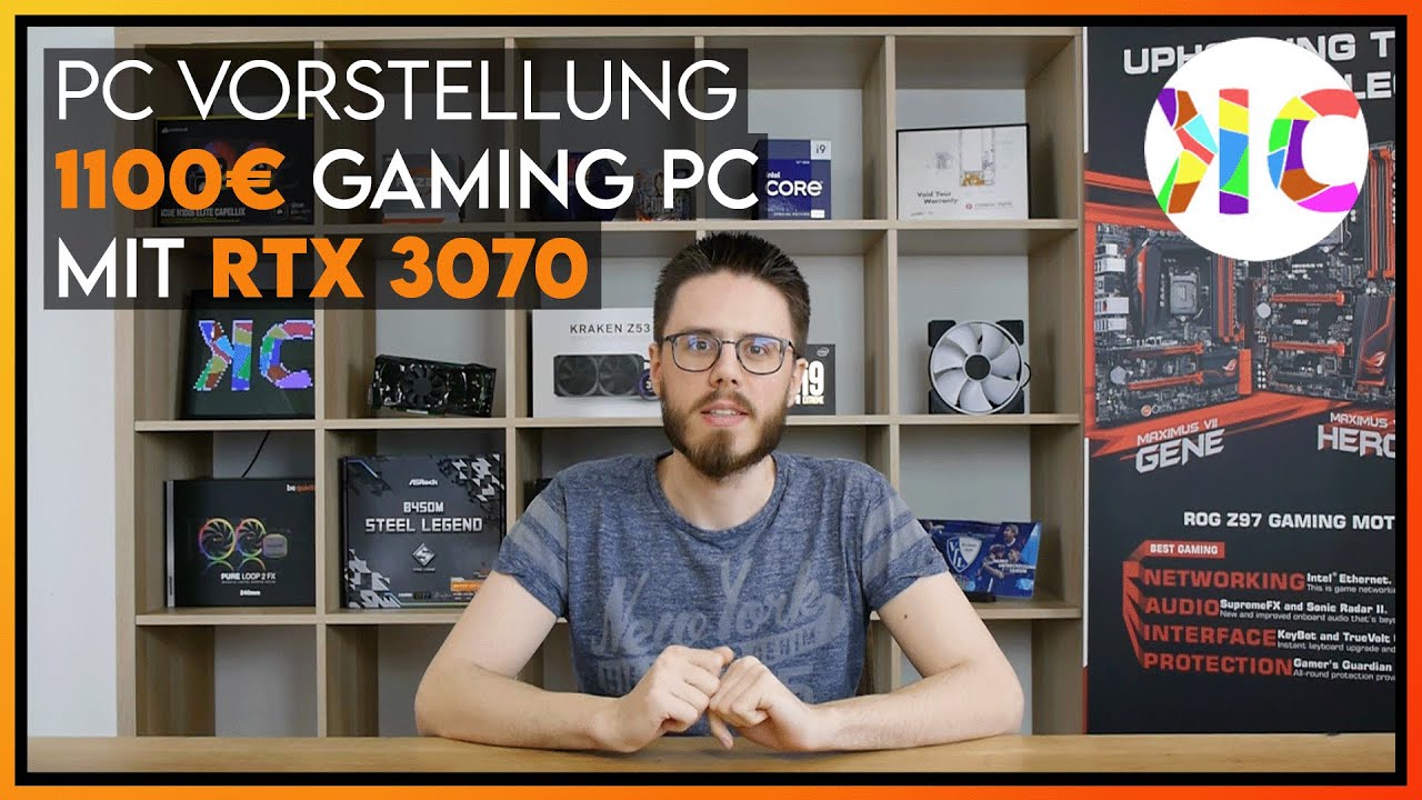 1100€ Gaming PC Vorstellung - YouTube