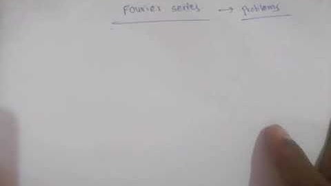 MATHS /ECET / FOURIER SERIES PREVIOUS PROBLEMS