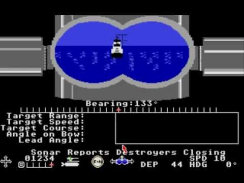Silent Service (Atari ST) - A war patrol on the highest difficulty level