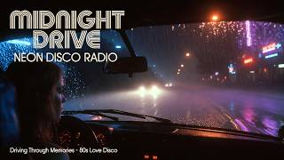 Driving Through Memories 🌧️ Late 80s Love Disco