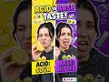 Acid and Base taste