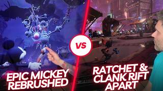 Epic Mickey Rebrushed vs Ratchet and Clank Rift Apart