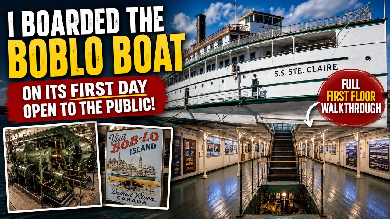 History Loves Company aboard the SS Ste. Claire