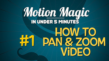 Motion Magic in Under 5 Minutes: How to Pan and Zoom Video