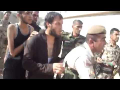 تعدادی از جنایتکاران داعشی که به دست رزمندگان کوبانی اسیر شده اند 