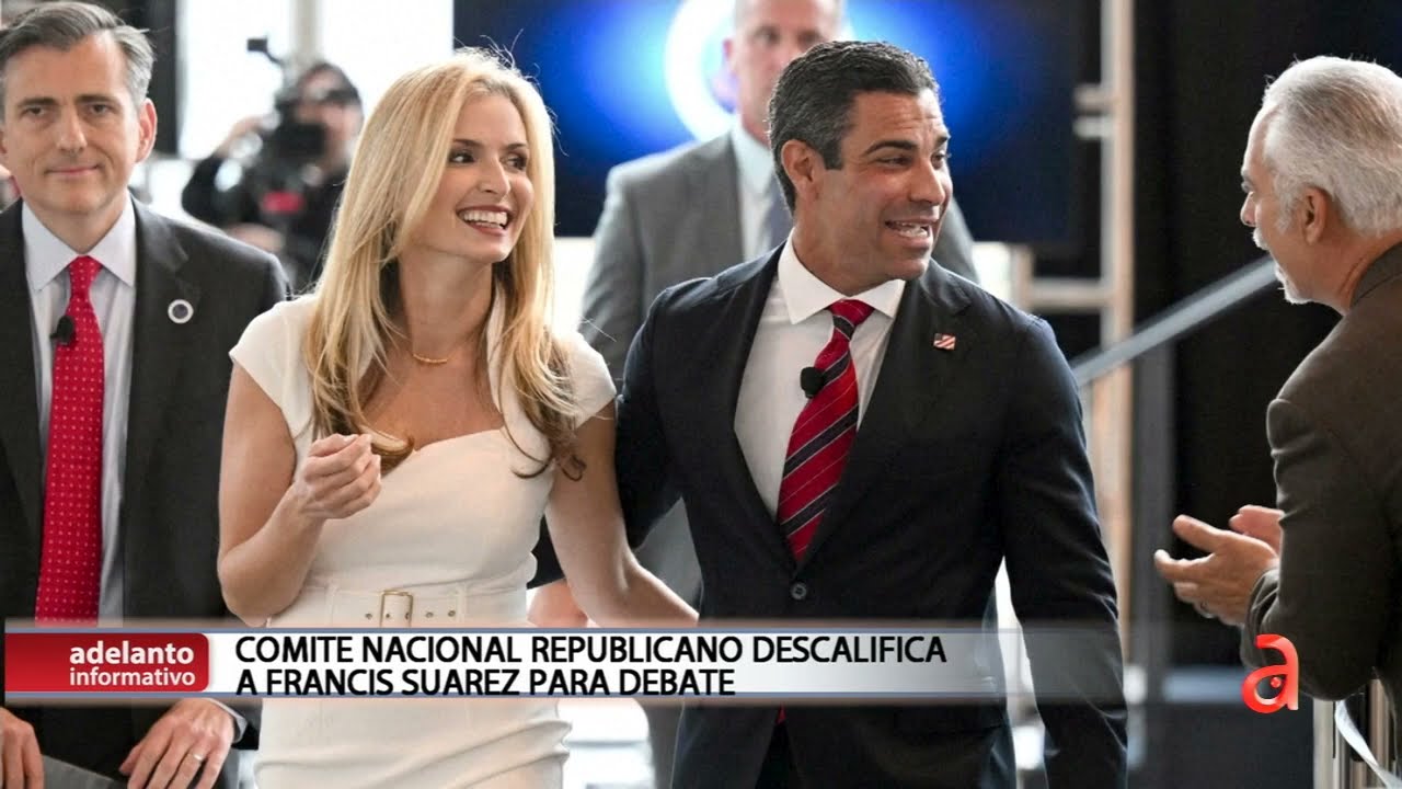 americateve | Comité Nacional Republicano descalifica a Francis Suarez para debate de candidatos republicanos