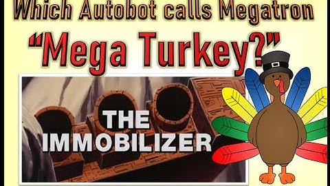 Thanksgiving & Transformers - the answer will surprise you!  [Hint: it