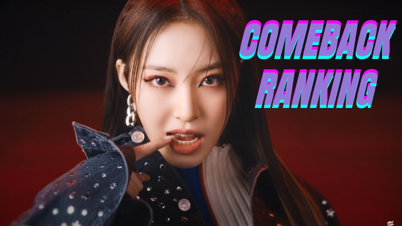 March 2022 Kpop Comeback Ranking - YouTube