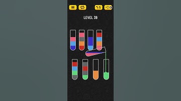 Water Sort Puzzle Level 39 Walkthrough