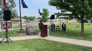 Memorial Day ceremony in Topeka honors those who served in uniform