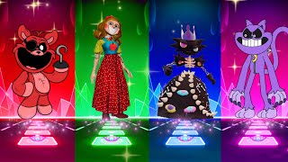 CatNap VS Miss Delight VS Amazing Digital Circus VS Smiling Critters but Animatronics | Tiles Hop