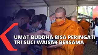 Dua Tahun Tertunda Umat Buddha Bisa Peringati Tri Suci Waisak Bersamasama
