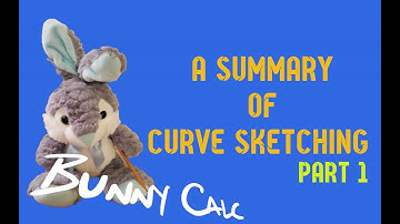 Calculus 1 chapter 3.6 A Summary of Curve Sketching (part 1)