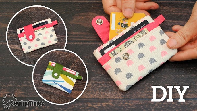 Porta tarjetas de tela - Tutorial DIY Súper fácil 💖