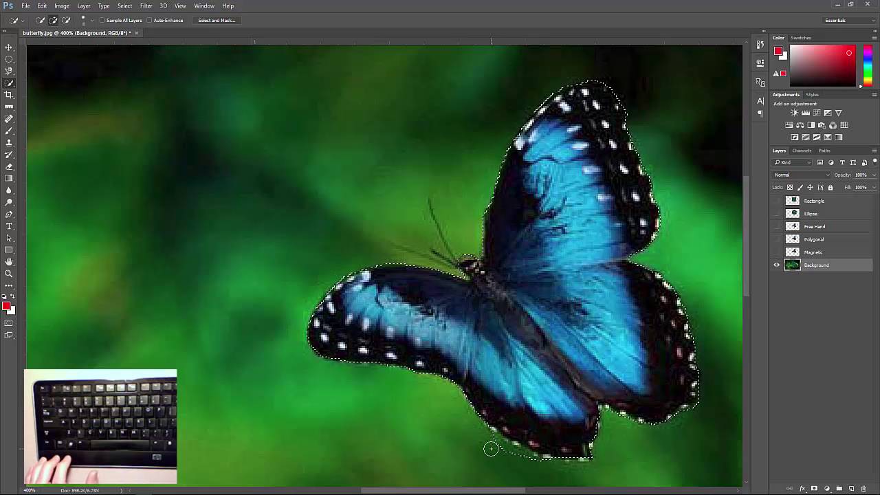 Selections Quick Selection Tool YouTube