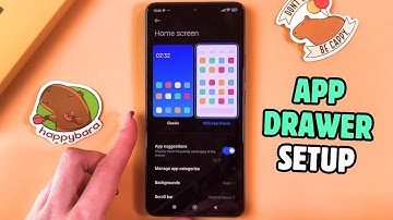 POCO F6: How to Use App Drawer for Organizing Apps