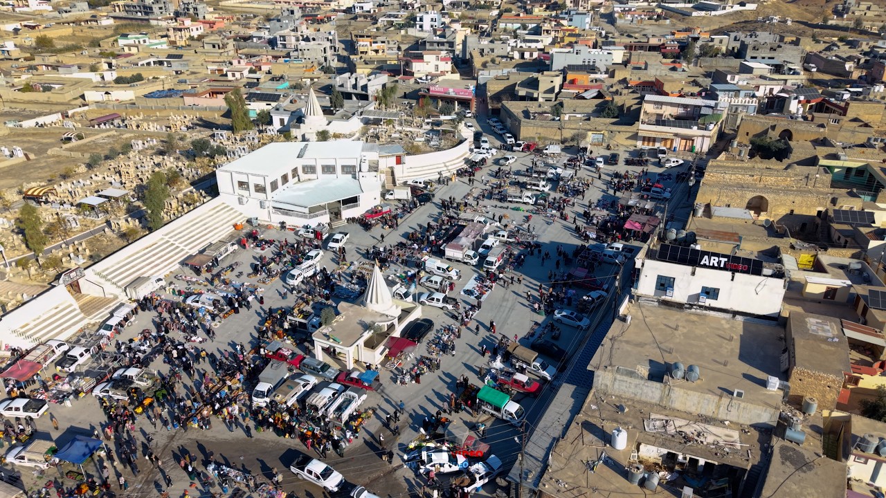 ART VIDEO |  2024 مشاهد تصوير جوي قرية ختارة كل عام و  انتم بخير  (4K)