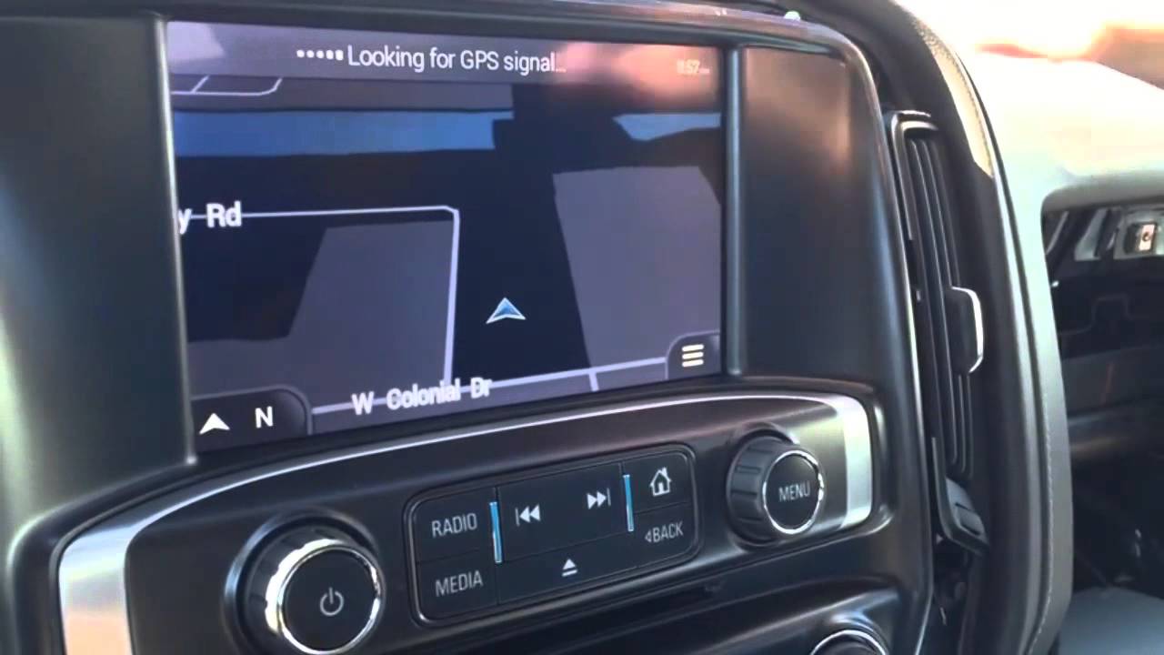 GMC & Chevrolet Gps Navigation Screen شاشة شيفروليه جمس المدخل الي