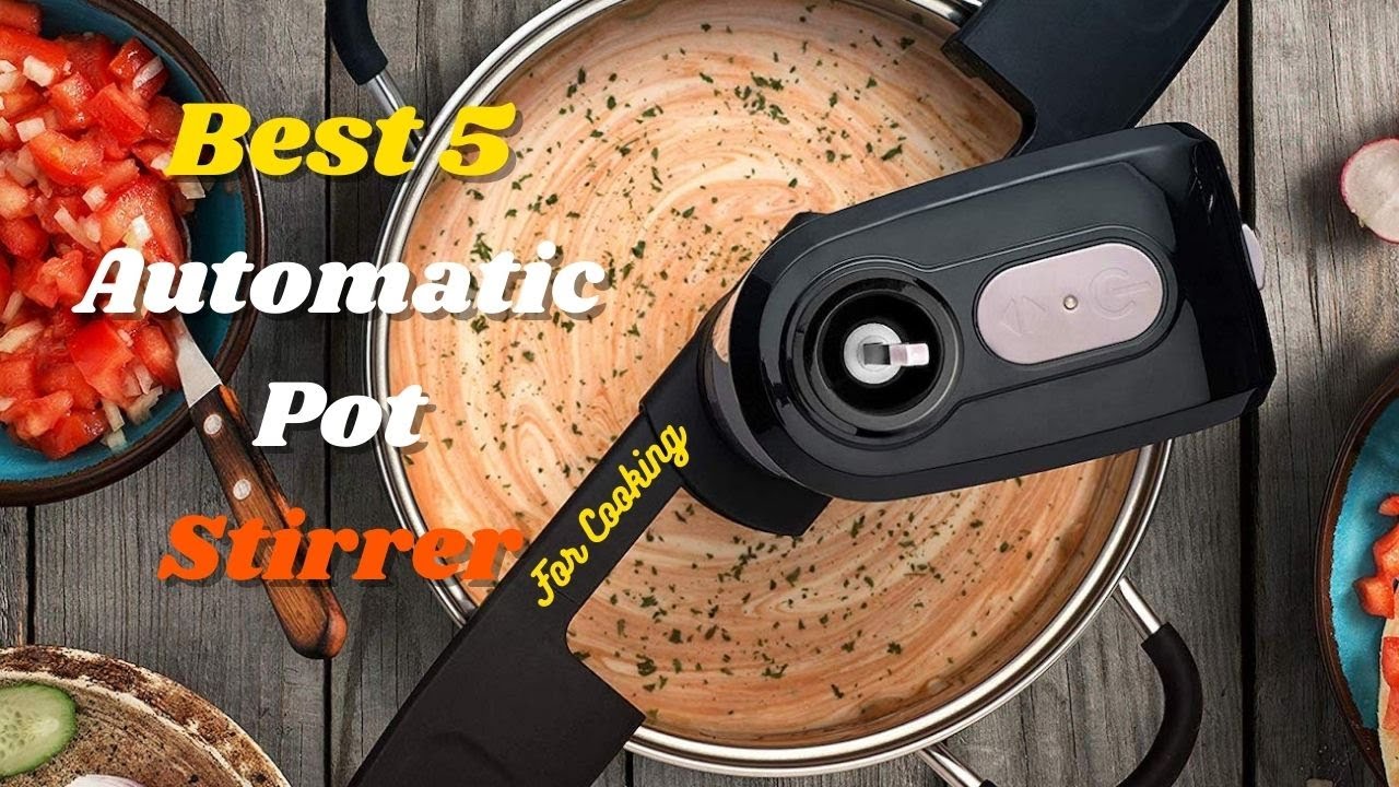  Uutensil Stirr - The Unique Automatic Pan Stirrer - Longer  Nylon Legs, Grey: Home & Kitchen