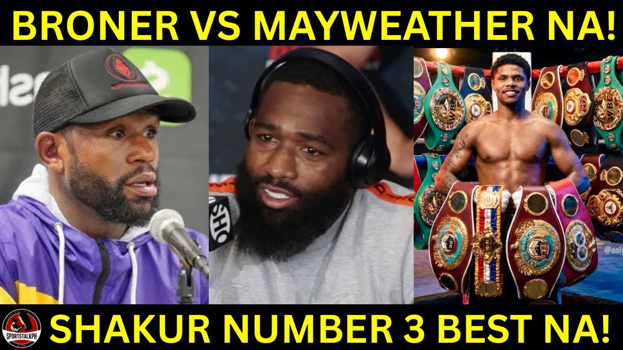 Broner TINIRA na si Mayweather sa pag HIRAP! | Shakur DUMIKIT kay Inoue! Number 3 P4P!