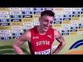 Simon Ehammer after breaking heptathlon world record in Torun