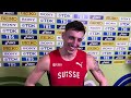 Simon Ehammer after breaking heptathlon world record in Torun