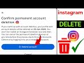 instagram account delete kaise kare permanently | instagram id delete kaise kare | instagram id