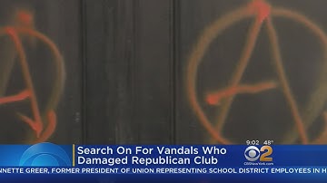 Arrests Made After GOP Club Vandalized