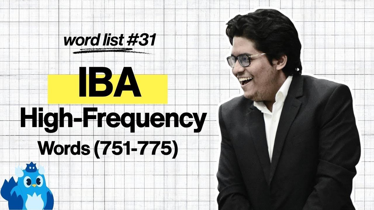 IBA High-Frequency Word List 31 (Words 751-775) | Bangla | Vocabulary Prep for IBA & BUP Admission