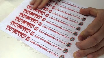 inkjet printable tyvek wristband