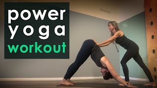 Power Yoga Workout ~ Full Yoga Class (Strong!)