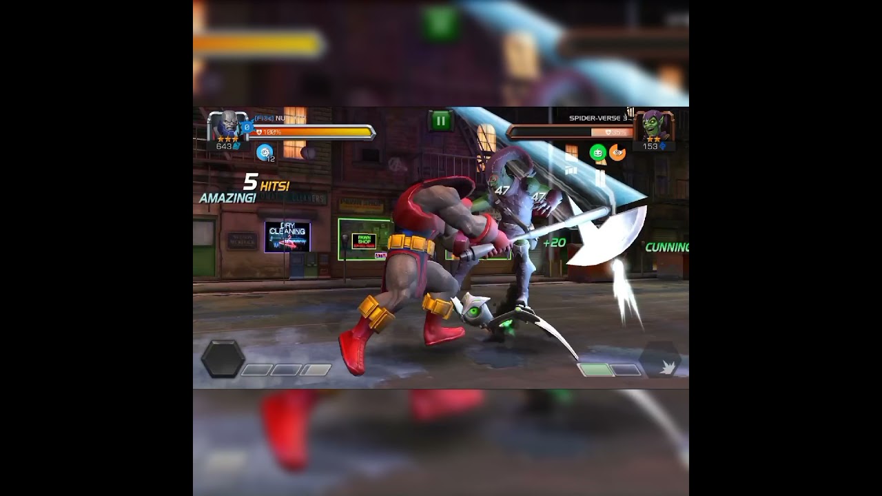 MARVEL CoC :Series Match 3 vs 3 Terrax vs Green Goblin 