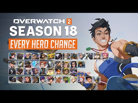 Overwatch 2 - EVERY PERK CHANGE for Season 18 | Full Patch Notes