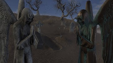 Low Poly Cemetery Pack With PBR Materials