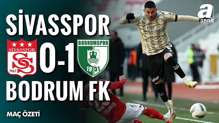 Sivasspor 0-1 Bodrum FK | MAÇ ÖZETİ | Ziraat Türkiye Kupası D Grubu | 25.02.2025