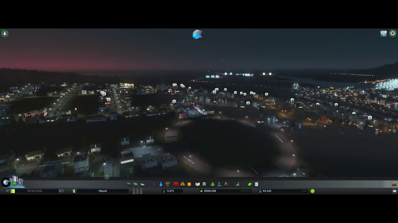 Cities: Skylines, Linux Ultrawide (3440x1440) - YouTube