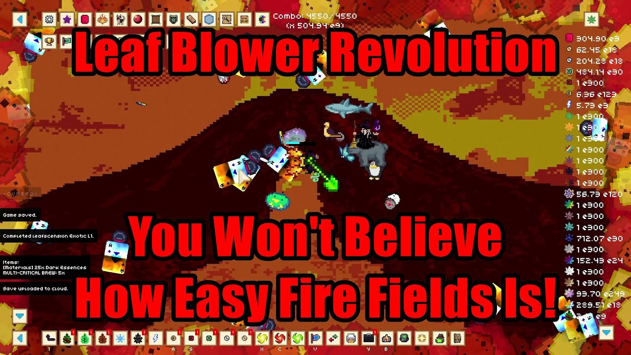 Leaf Blower Revolution You Won't Believe How Easy Fire Fields Is