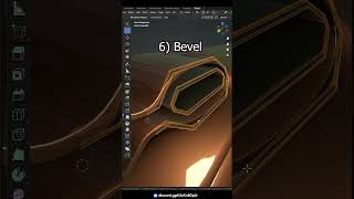 Blender car topology tip #blender #tutorial #topology #3dmodeling