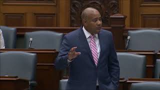 Hon Michael Coteau re Bill 142 Construction Lien Act Amendment 09 28 17