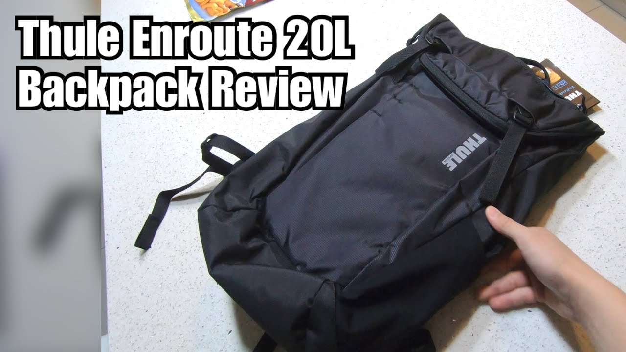 Thule Enroute Backpack Zaino I2I Black 20 