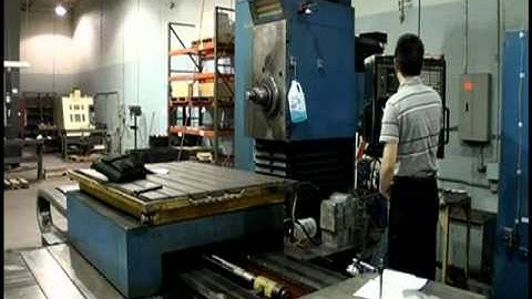 STANKO 5" Horizontal Boring Mill.VOB