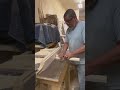 Parte final de preparación y ensamblaje de puertas de gabinetes de cocina #wood #muebles